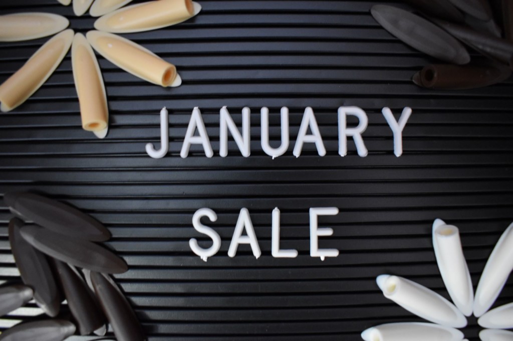 Our January Sale Newsletter